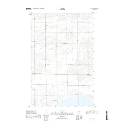 2019 Map of Thief Lake, 2019 Print