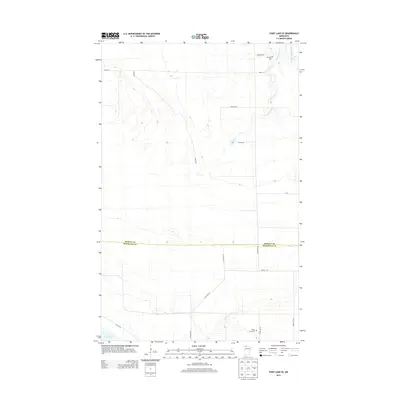 2013 Map of Thief Lake SE, 2013 Print