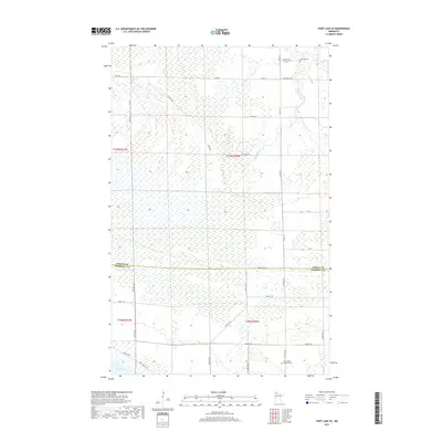 2019 Map of Thief Lake SE, 2019 Print