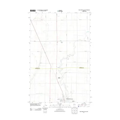 2013 Map of Thief River Falls NW, 2013 Print