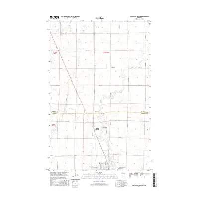 2016 Map of Thief River Falls NW, 2016 Print