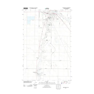 2013 Map of Thief River Falls, 2013 Print