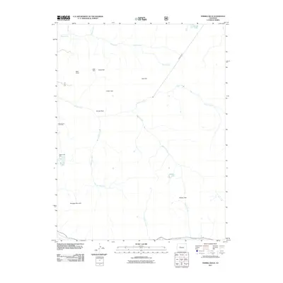 2011 Map of Thimble Rock, 2011 Print