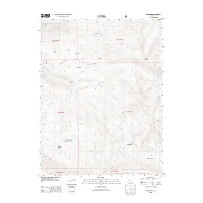 2013 Map of Thimble Rock, 2013 Print