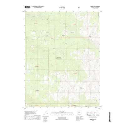 2019 Map of Thimble Rock, 2019 Print