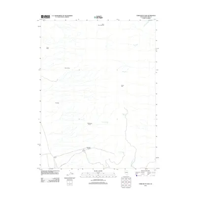 2012 Map of Third Butte East, 2012 Print