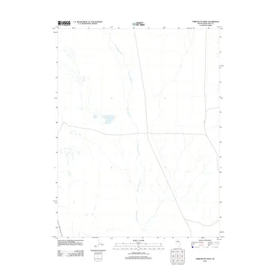 2012 Map of Third Butte West, 2012 Print
