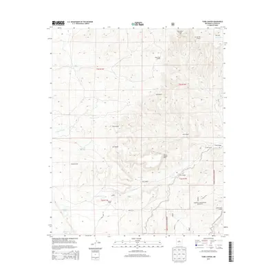 2013 Map of Third Canyon, 2013 Print