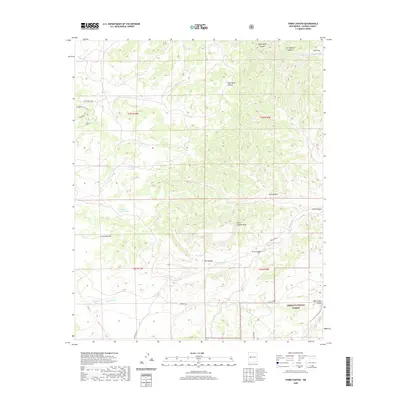 2020 Map of Third Canyon, 2020 Print