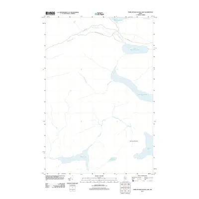 2011 Map of Third Musquacook Lake, 2011 Print