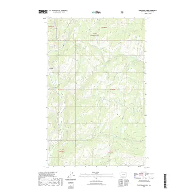 2020 Map of Thirteenmile Creek, 2020 Print