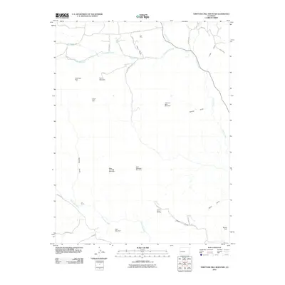 2010 Map of Thirtyone Mile Mountain, 2010 Print