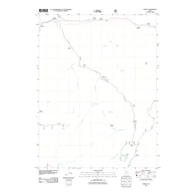2011 Map of Thistle, 2011 Print