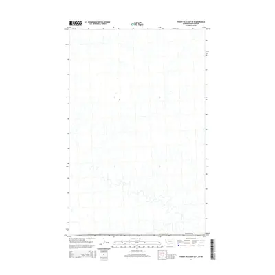 2014 Map of Thoeny Hills East OE N, 2014 Print