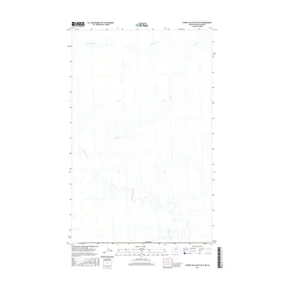 2017 Map of Thoeny Hills East OE N, 2017 Print