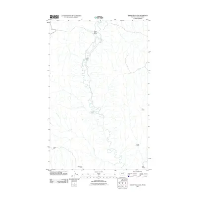 2011 Map of Thoeny Hills East, 2011 Print