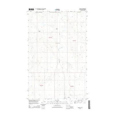2014 Map of Thoeny, 2014 Print