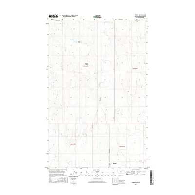 2017 Map of Thoeny, 2017 Print