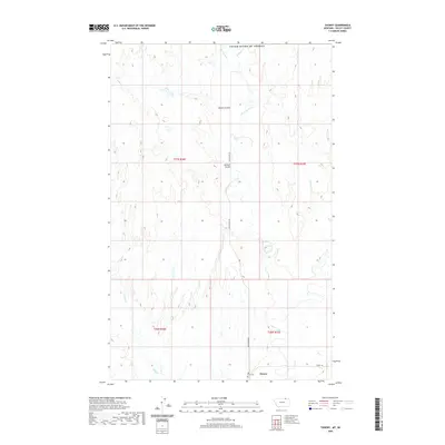 2020 Map of Thoeny, 2020 Print