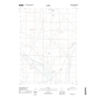 2017 Map of Thoman School, 2017 Print