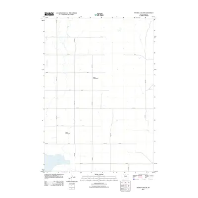 2012 Map of Thomas Lake NW, 2012 Print