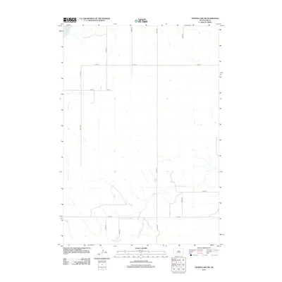 2012 Map of Thomas Lake SW, 2012 Print