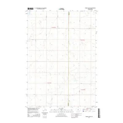 2015 Map of Thomas Lake SW, 2015 Print
