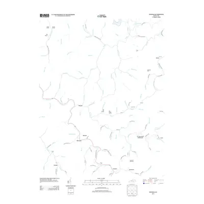 2013 Map of Thomas, 2013 Print