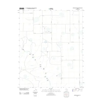 2012 Map of Thomas Ranch, 2012 Print