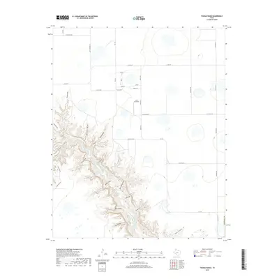 2019 Map of Thomas Ranch, 2019 Print