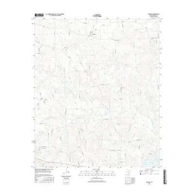 2016 Map of Thomas, 2016 Print