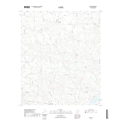 2019 Map of Thomas, 2019 Print