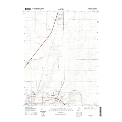 2015 Map of Thomasboro, 2015 Print