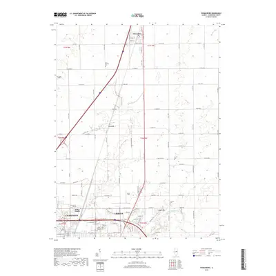2018 Map of Thomasboro, 2018 Print