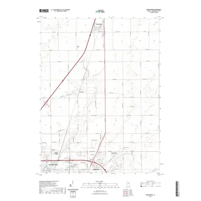 2021 Map of Thomasboro, 2021 Print