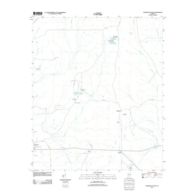 2011 Map of Thomaston East, 2011 Print