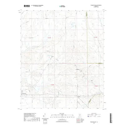 2018 Map of Thomaston East, 2018 Print