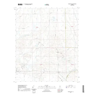 2020 Map of Thomaston East, 2020 Print
