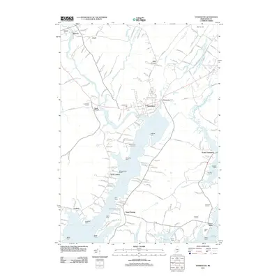 2011 Map of Thomaston, 2011 Print