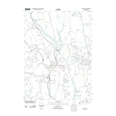 2012 Map of Thomaston, 2012 Print