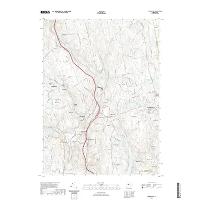 2021 Map of Thomaston, 2021 Print