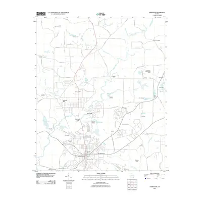 2011 Map of Thomaston, 2011 Print