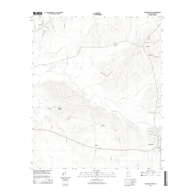 2014 Map of Thomaston West, 2014 Print