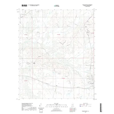 2018 Map of Thomaston West, 2018 Print