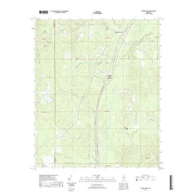 2018 Map of Thomastown, 2018 Print