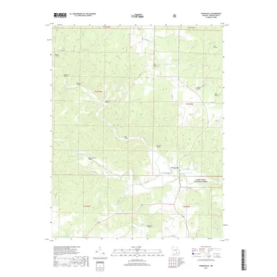 2017 Map of Thomasville, 2017 Print