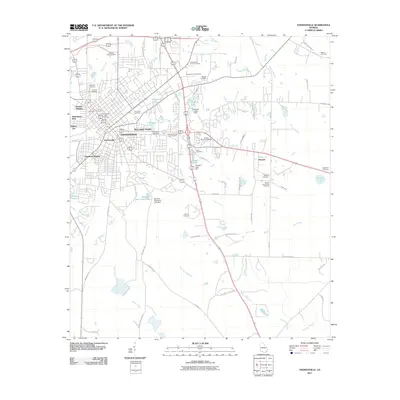 2011 Map of Thomasville, 2011 Print