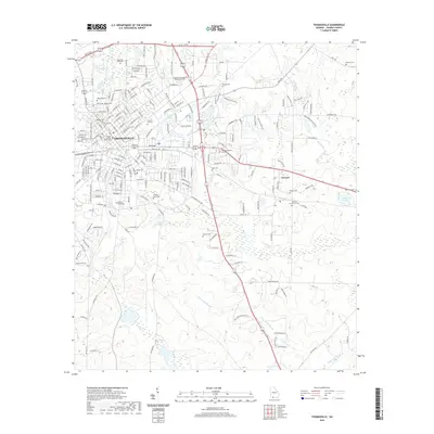 2020 Map of Thomasville, 2020 Print