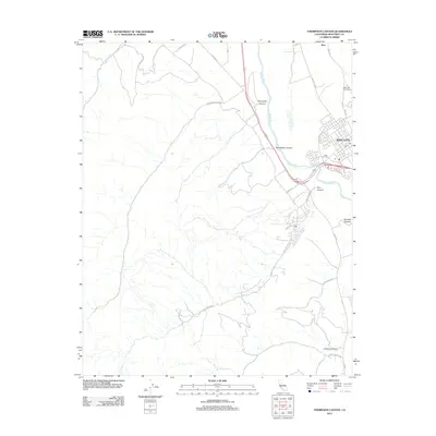 2012 Map of Thompson Canyon, 2012 Print