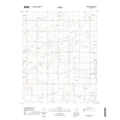 2019 Map of Thompson Corner, 2019 Print